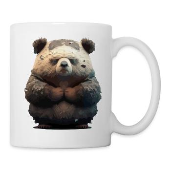 Bako der mürrische Bär - Tasse - Weiß - Rechts