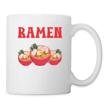 Ramen Noodle Soup Japanese Kawaii Gift Ramen - Mug - white - Right