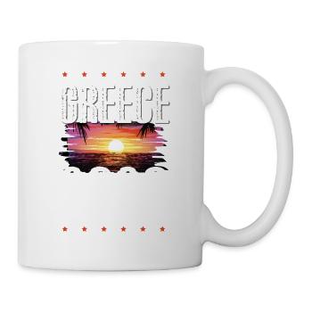 Grèce 2023 - Mug blanc - blanc - Droite