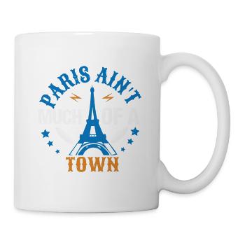 PARIS N’EST PAS UNE VILLE - Mug blanc - blanc - Droite