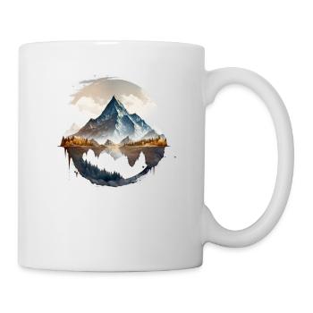 The mountains are calling Explore the mountains - Mug - white - Right