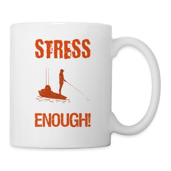 Kayak fishing and kayak fishing - Mug - white - Right