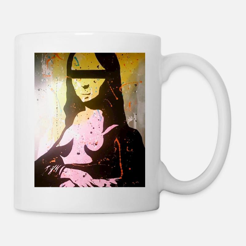 la joconde - Mug blanc - blanc