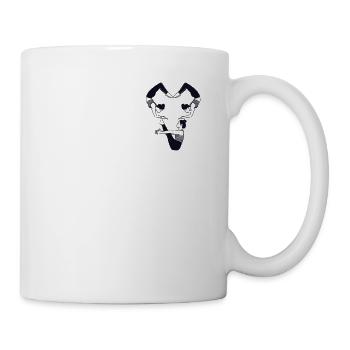 Yoga Love Logo Emblem Hatha Asanas Kundalini - Mug - white - Right