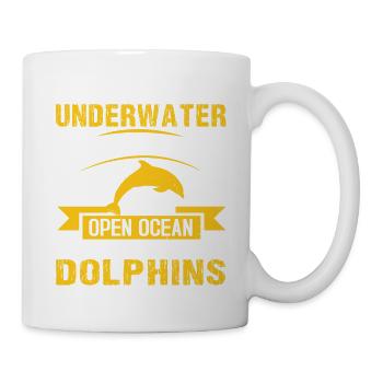 I FILMED UNDERWATER FOR TWO DAYS IN THE OPEN OCEAN - Mug - white - Right