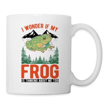 Grenouille cadeau Rainette - Mug blanc - blanc - Droite
