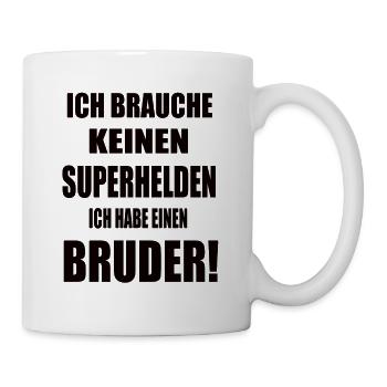 Bruder Geburtstag - Tasse - Weiß - Rechts