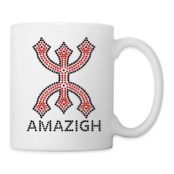 AMAZIGH ZYMBOLE BERBERE Z IMAZIGHEN BIJOU KABYLE - Mug blanc - blanc - Droite