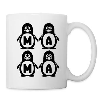 MAMA - Tasse - Weiß - Rechts