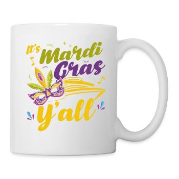 It's Carnival, People Mardi Gras Gift - Mug - white - Right