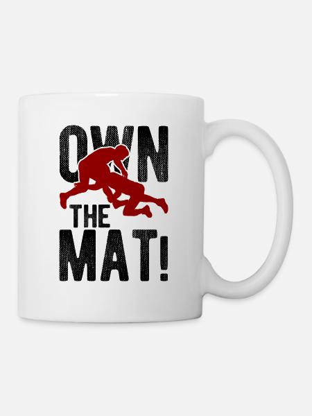 Grappling Martial Arts Wrestling - Tasse - Weiß
