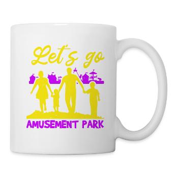 LET'S GO VERGNÜGUNGSPARK - Tasse - Weiß - Rechts
