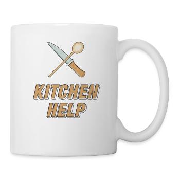 KITCHEN HELP - Mug - white - Right