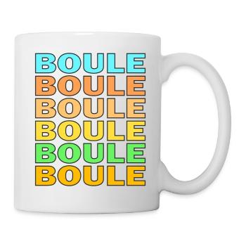 BOULES - Mug blanc - blanc - Droite