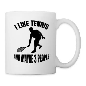 Tennis players Tennis club Tennis lovers Tennis - Mug - white - Right