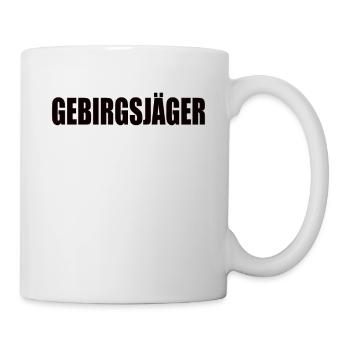 Lustiges Bundeswehr Soldaten - Tasse - Weiß - Rechts