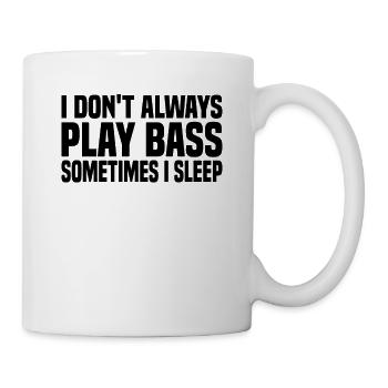 Bass Guitar Instrument Bassist - Mug - white - Right