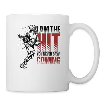 Je suis le hit que tu n’as jamais vu venir Polocrosse - Mug blanc - blanc - Droite