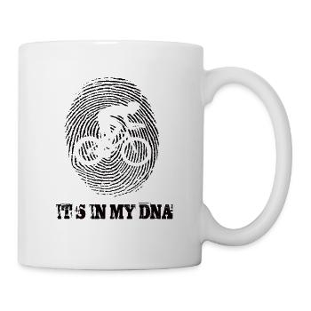 Road Bike Its In My Dna - Mug - white - Right