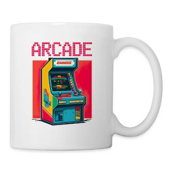 Retro Arcade Game Videospiel für Gamer - Tasse - Weiß - Rechts