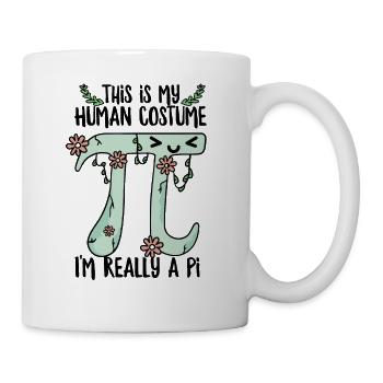 This Is My Human Costume Pi Day 2023 - Mug - white - Right