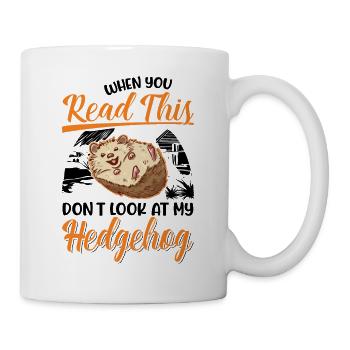 Hérisson Cadeau Stacheligel - Mug blanc - blanc - Droite
