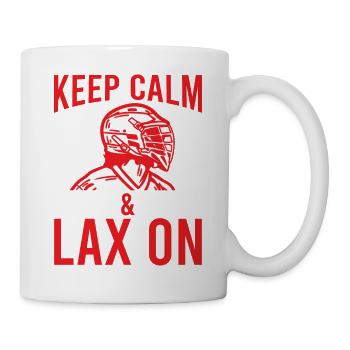 Lacrosse LAX Club Team Players Coaches Fans Coach - Mug blanc - blanc - Droite