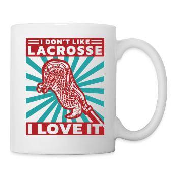 Lacrosse LAX Club Team Players Coaches Fans Coach - Mug - white - Right