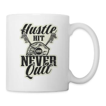 Lacrosse LAX Club Team Players Coaches Fans Coach - Mug blanc - blanc - Droite