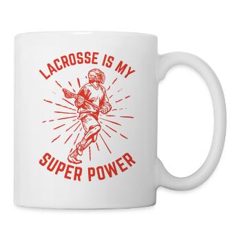 Lacrosse LAX Club Team Players Coaches Fans Coach - Mug - white - Right