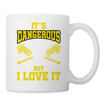 Lacrosse LAX Club Team Players Coaches Fans Coach - Mug - white - Right