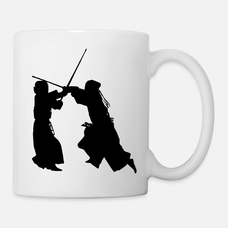 Kendo: Männer-Ari - Tasse - Weiß