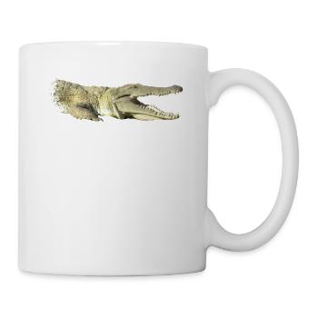 Crocodile - Reptile - Predator in Africa - Mug - white - Right