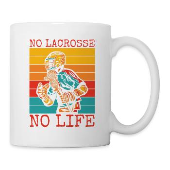 Lacrosse LAX Club Team Players Coaches Fans Coach - Mug blanc - blanc - Droite