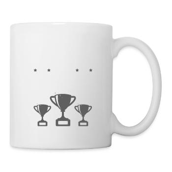 Success Triuph Saying - Mug - white - Right