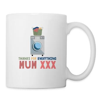 Mum -Thanks for Everything - Mug - white - Right