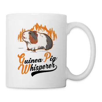Guinea pig whisperer - Mug - white - Right
