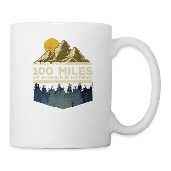Trail Runner Running Jogging Jogger I Gift - Mug - white - Right