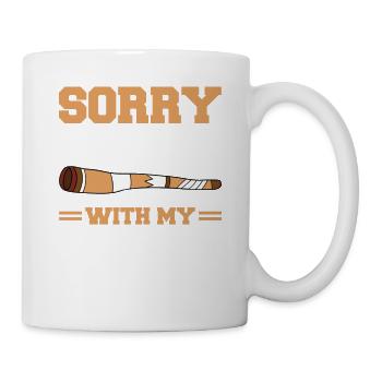 Sorry I Have Plans With My Didgeridoo - Mug - white - Right