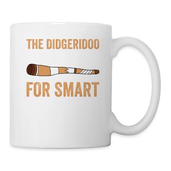 Didgeridoo Is An Instrument For Smart People - Mug - white - Right