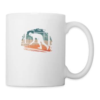 Je ne suis pas seulement un frère, je suis un couvreur - Mug blanc - blanc - Droite