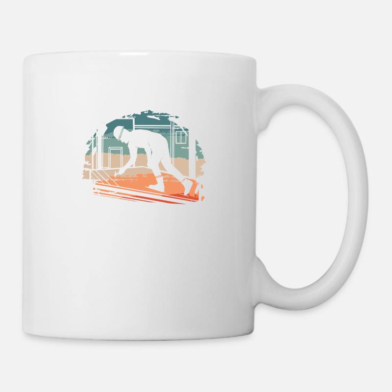 Ich bin nicht nur ein Stiefvater, ich bin ein Dachdecker Dachdecker - Tasse - Weiß