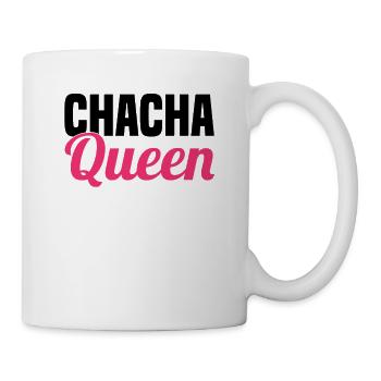 Musique de danse chacha pratiquant le latin - Mug blanc - blanc - Droite
