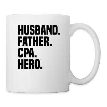 Comptable Vérificateur d’impôt Auditeur - Mug blanc - blanc - Droite