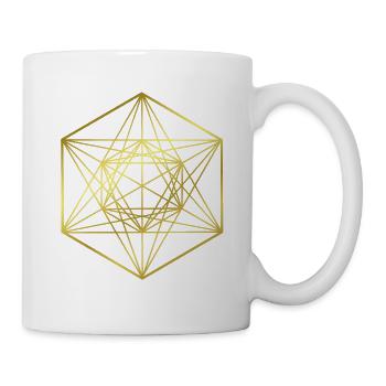 Graphics - graphic design - holy geometry - Mug - white - Right