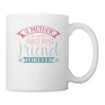 Mère la première BestFriend Forever - Mug blanc - blanc - Droite