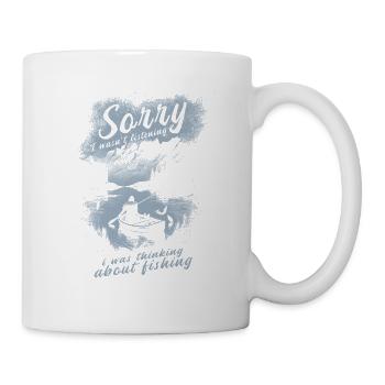 Fishing Fishing Fishing Fishing Fishing Hooks - Mug - white - Right