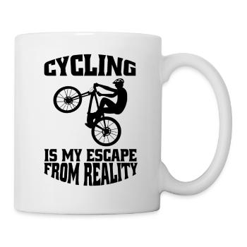 Cycling Cycling Cyclists Cyclists Cycling - Mug - white - Right
