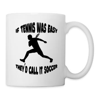 Tennis player Tennis lovers Tennis Tennis club - Mug - white - Right
