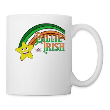 Billie Irish - St. Patricks Day - Paddy's Day - Tasse - Weiß - Rechts